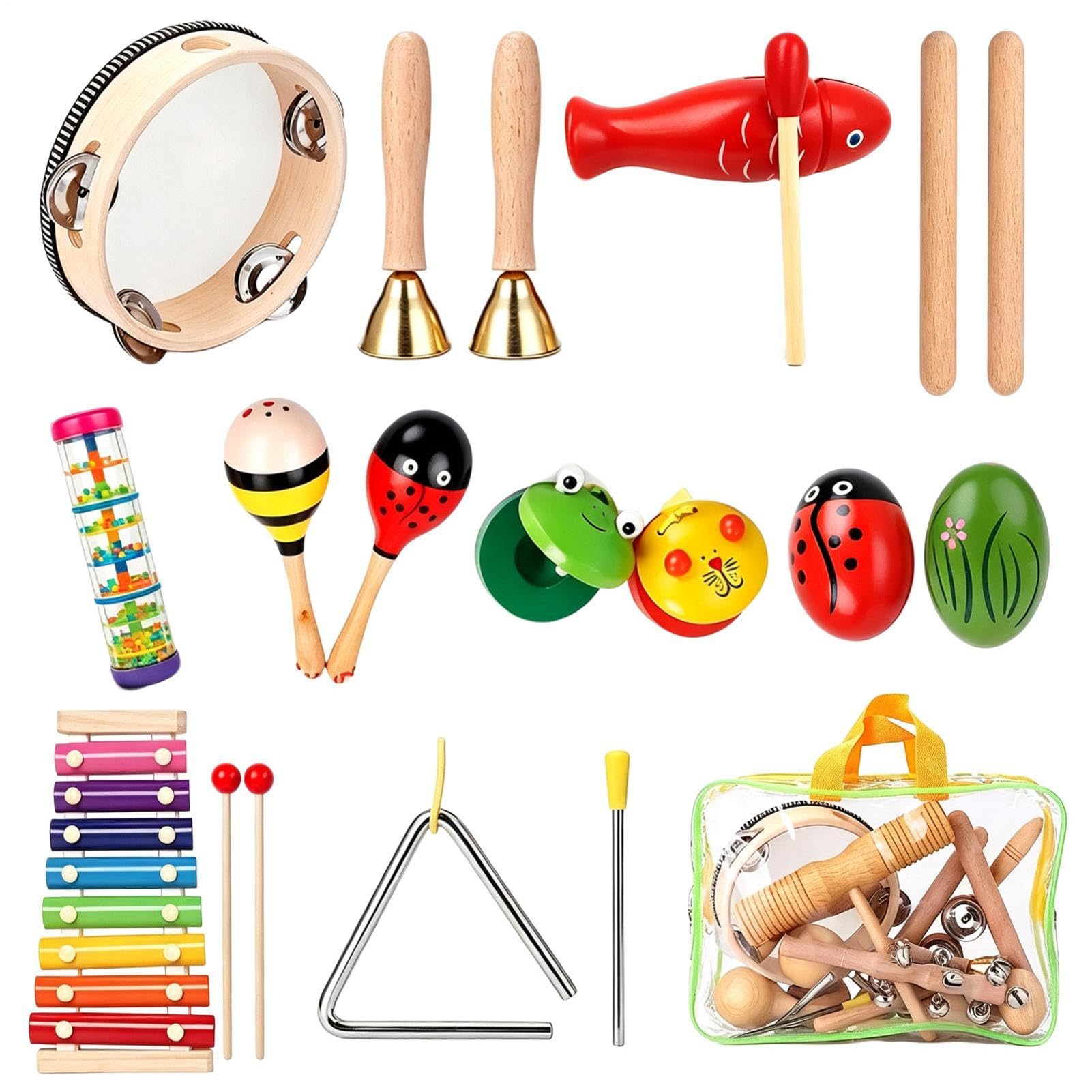 Interactive Xylophone Maracas Educational Music Toys Kids Instruments