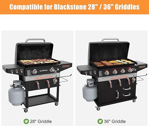 Miniatura 3 de Barbqtime Taza de grasa para parrilla Blackstone, pieza de repuesto, receptor de grasa para parrilla Blackstone Griddle de 28 y 36 pulgadas