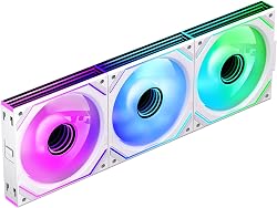 Jungle Leopard Interstellar-V2 Daisy Chain RGB PC Fan 120…