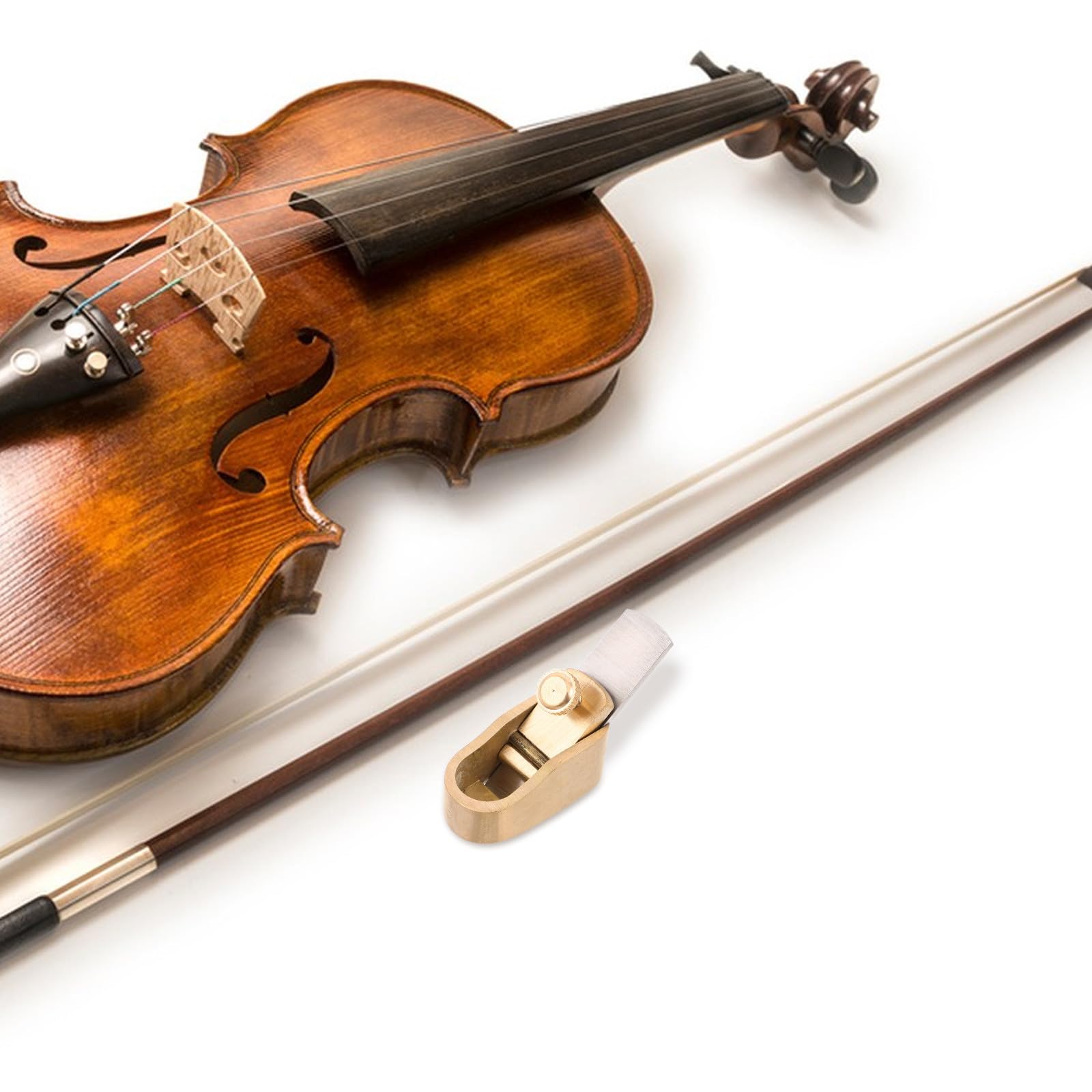 Toyvian Micro-rabot à Pouce en Laiton pour Lutherie Violon, Outil Mini pour Travail du Bois, Solide et Ergonomique, pour Atelier de Fabrication de Violons