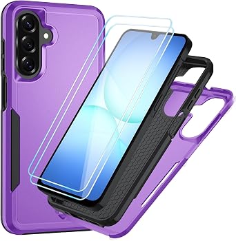 for Samsung Galaxy A17 5G Case Lavender/Black