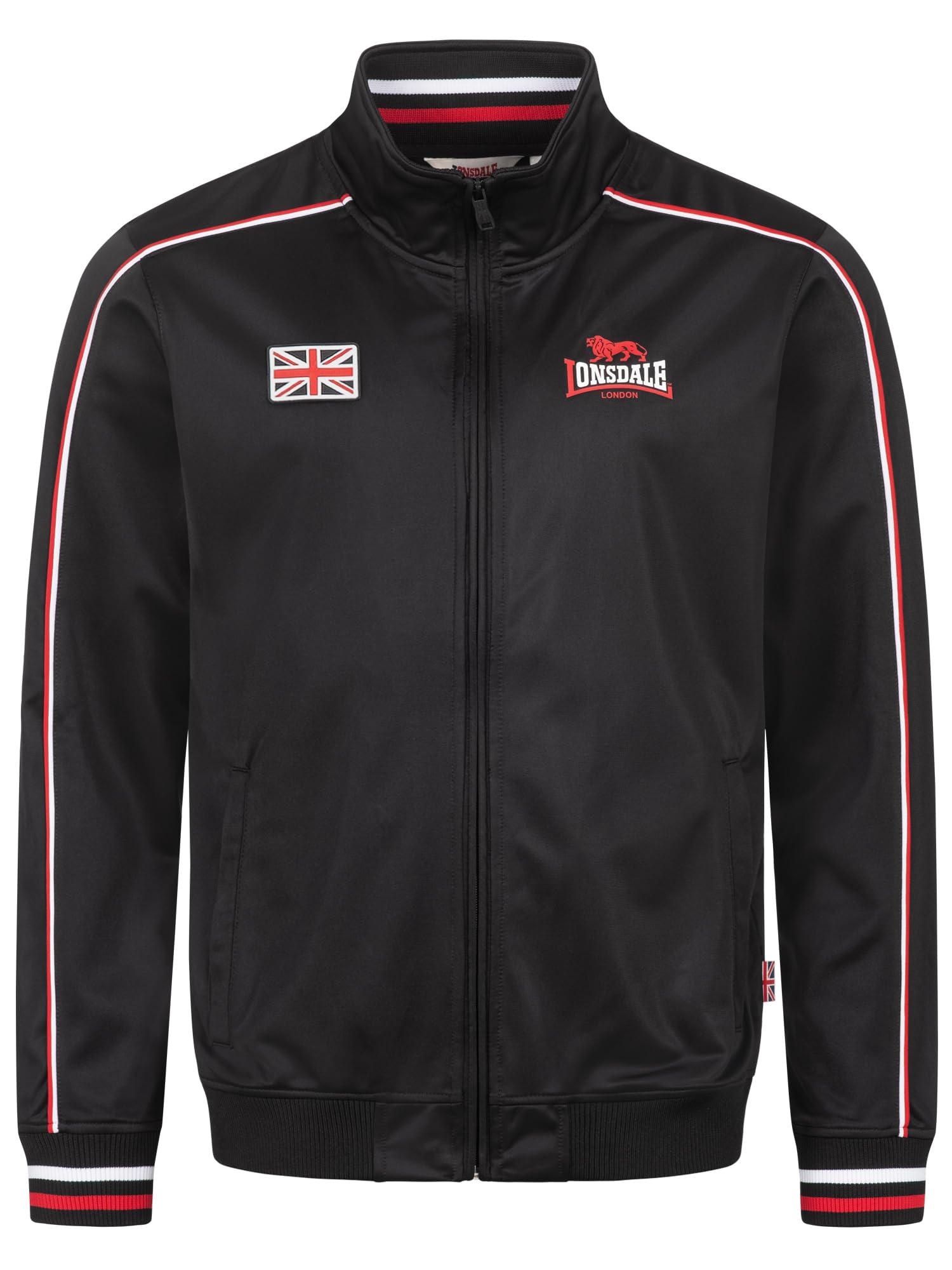 Lonsdale London SKELLBERRY Hombre Chándal Negro 100% poliéster