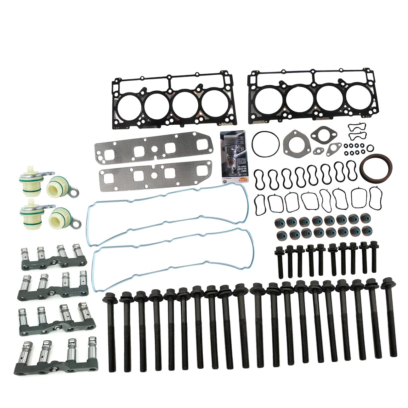 PartsFlow Head Gasket Set With MDS Lifters MLS for Dodge Chysler Jeep Hemi 2005 2006 2007 2008 5.7L L5700/HB228