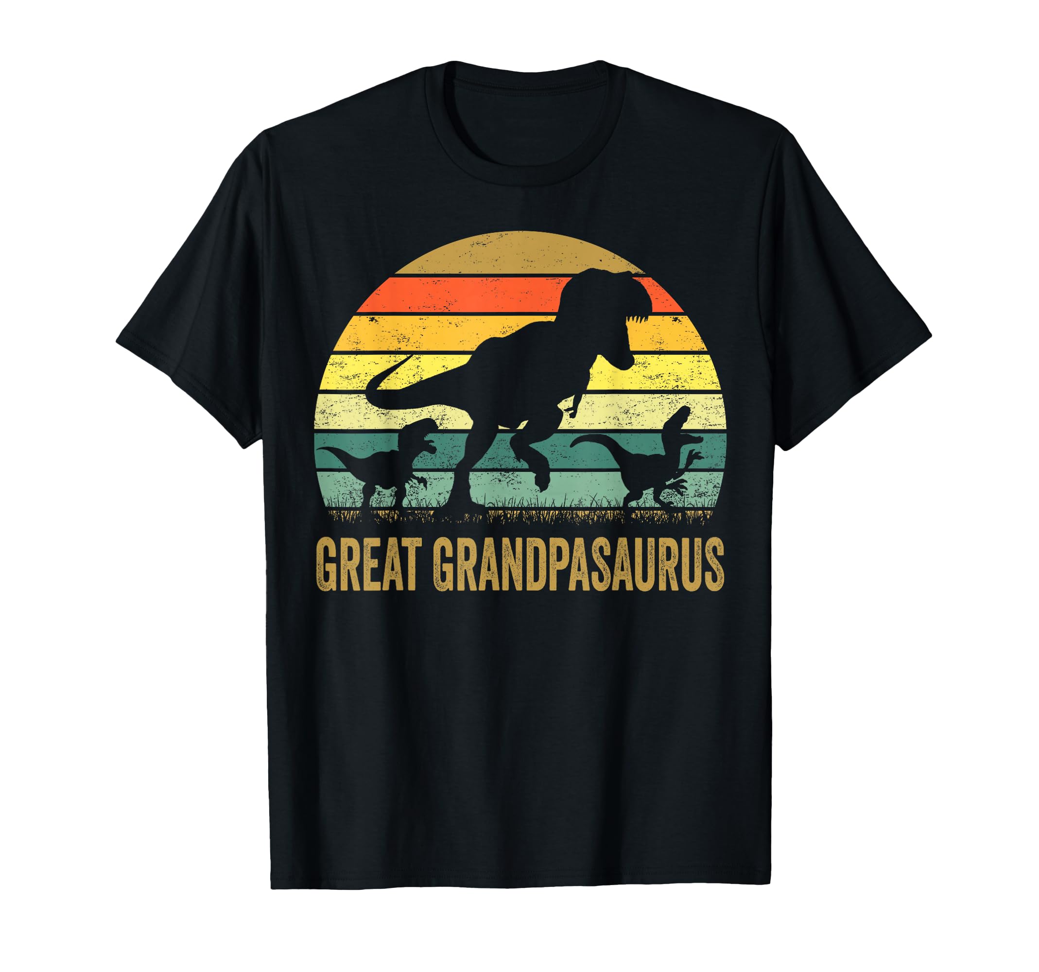 Great Grandpa Dinosaur T Rex Great Grandpasaurus 2 Kids T-Shirt