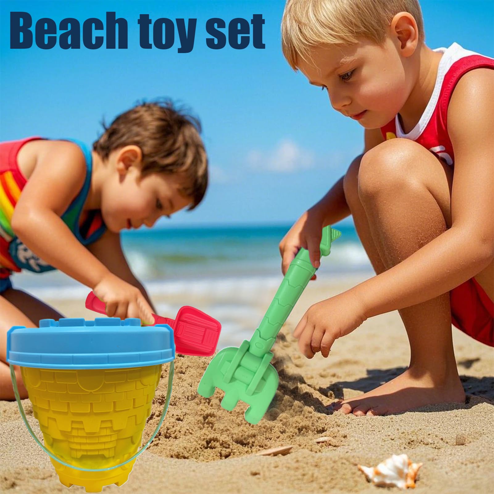 Juego de Juguetes de Playa, Juguetes de Playa para niños Set 8X/Set