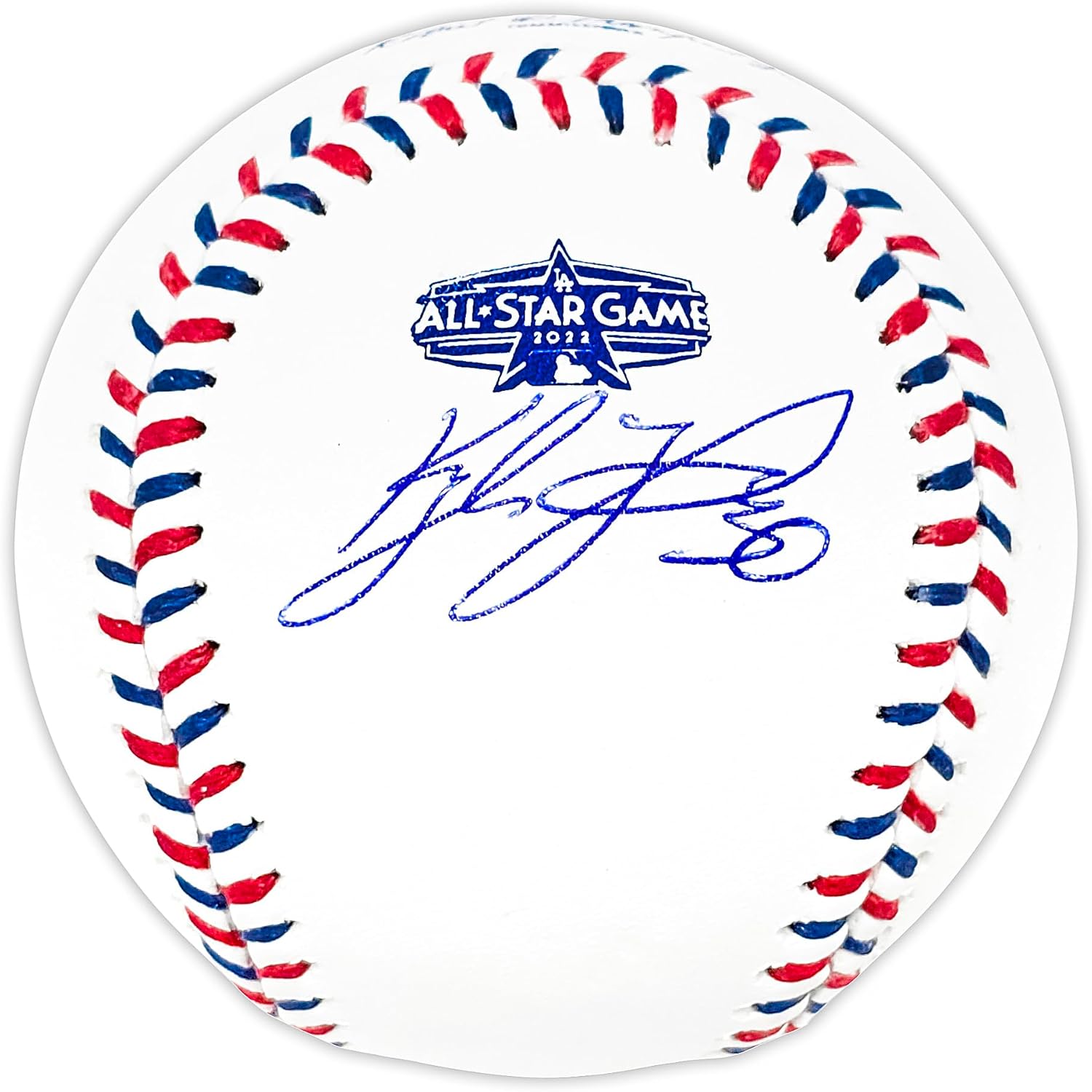 Kyle Tucker Autographed Official 2022 All Star Game Logo Game Baseball Astros Beckett BAS Witness