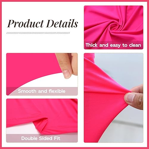 Miniatura 9 de Cubierta de arco de boda para decoración de boda, ceremonia de cumpleaños, fiesta de cumpleaños, baby shower (6 pies, azul)