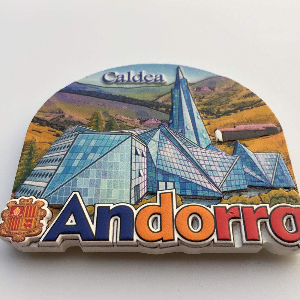 Magnete Frigorifero 3D Andorra Caldea – Souvenir Da Viaggio – Regalo Decorativo