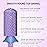 MelodySusie Safety Nail Drill Bits, 3/32\'\' Smooth Round Top Large Barrel Carbide Bits, Suitable for Manicure Pedicure Cuticle Gel Polishing, Beginners Bits, Purple, Series Bit-S, M