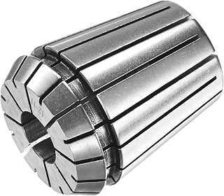 M METERXITY ER32 Spring Collet, 40Cr Steel Spring Collet Chuck 12mm Clamping Diameter for CNC Engraving Machine/Lathe Milling Tool [Silver,1.6x1.3"/ 40x33mm]
