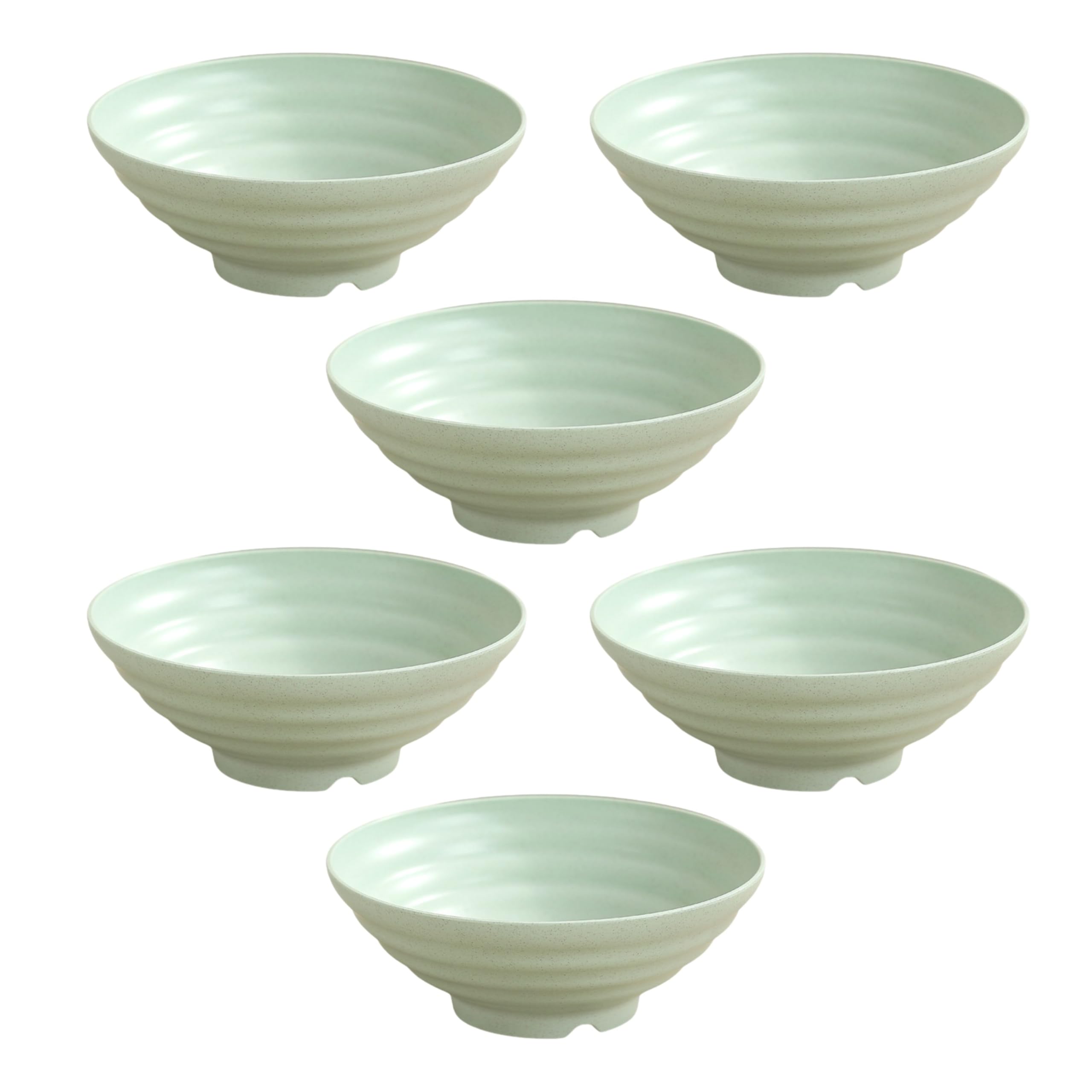 Colorful Wheat Straw Ramen Bowl Set – 7.5” Large Japanese-Style Bowls Set for Soup, Noodle, Salad, Pasta, Rice, Microwave & Dishwasher Safe, Beige, Pack of 2 — Amazon image 10