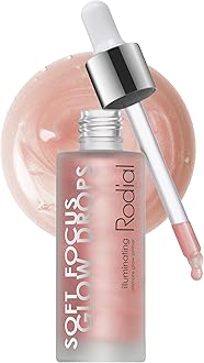 Soft Focus Glow Booster Drops, Illuminating Skin Serum with Glycerin and Antioxidants, Perfectioning and Smoothing Dewy Makeup Base, Weightless Formula