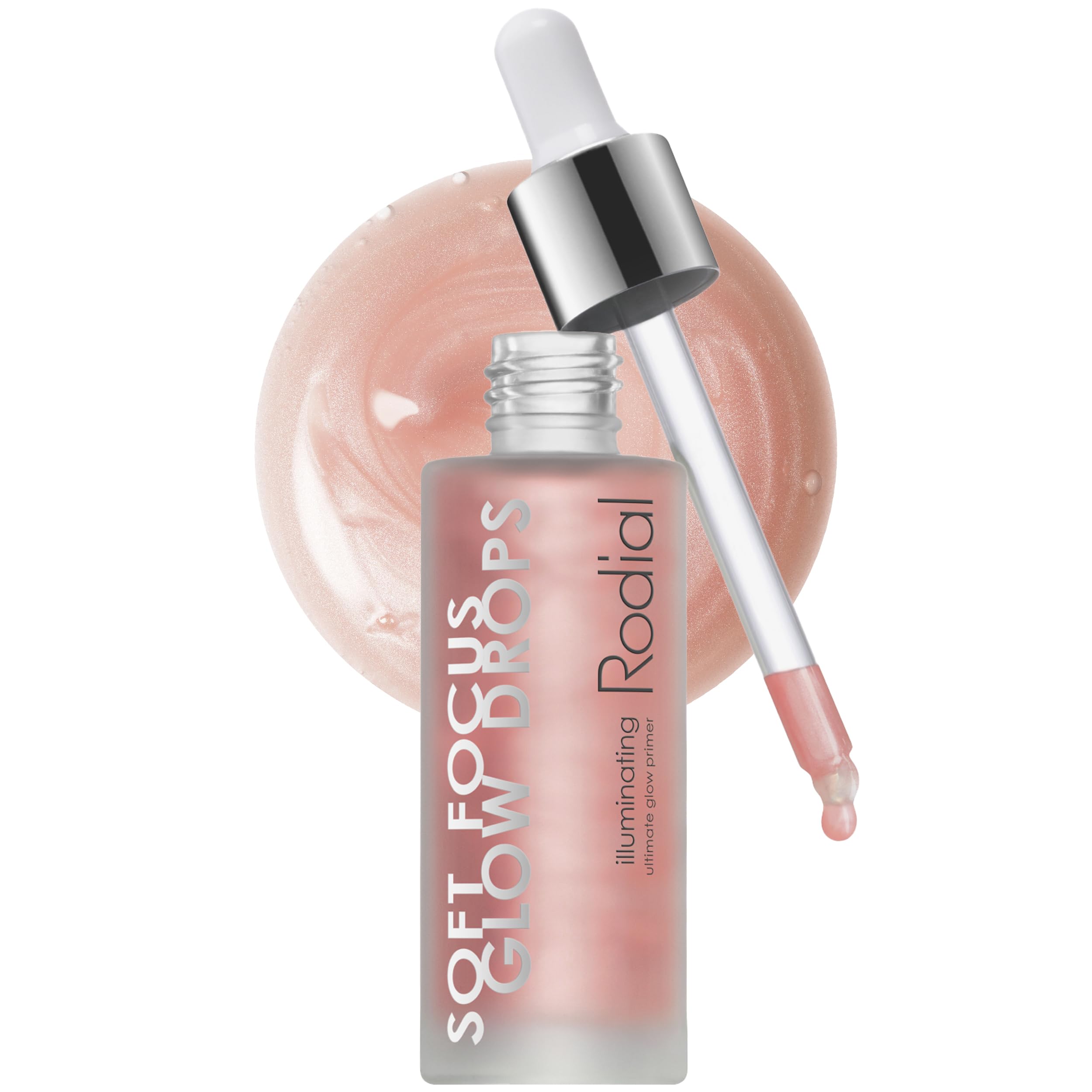 Soft Focus Glow Booster Drops, Illuminating Skin Serum with Glycerin and Antioxidants, Perfectioning and Smoothing Dewy Makeup Base, Weightless Formula