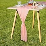 Qualité supérieure : Fabriqué à partir de matériaux tels que le lin, le coton ou le polyester, notre chemin de table assure une durabilité et une utilisation durable.