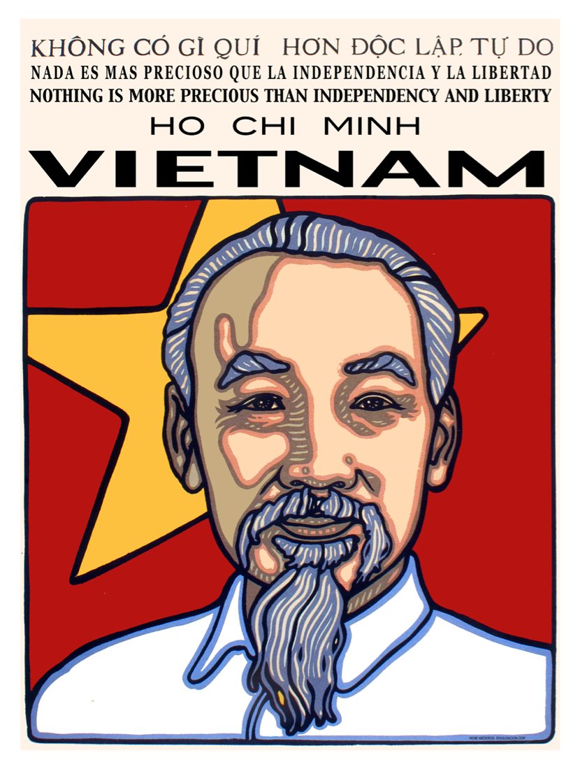 24"x36" Poster for home decoration.Vietnam Ho Chi Minh in Vietnamese.13085 Home