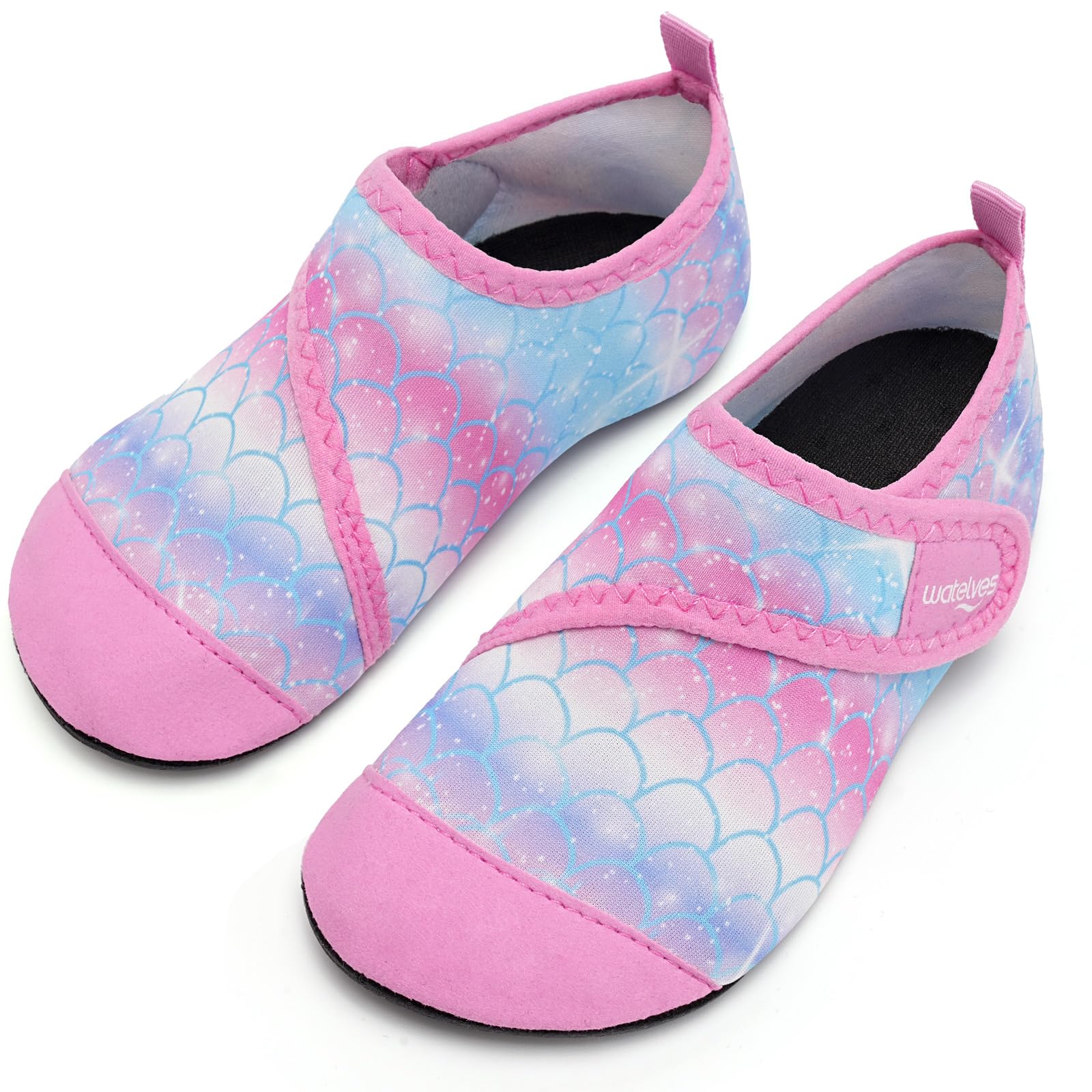WateLves Kinder Badeschuhe Wasserschuhe Strandschuhe Mädchen Jungen Schwimmschuhe Barfußschuhe rutschfeste Surfschuhe Sportschuhe Kleinkind Schwimmbad