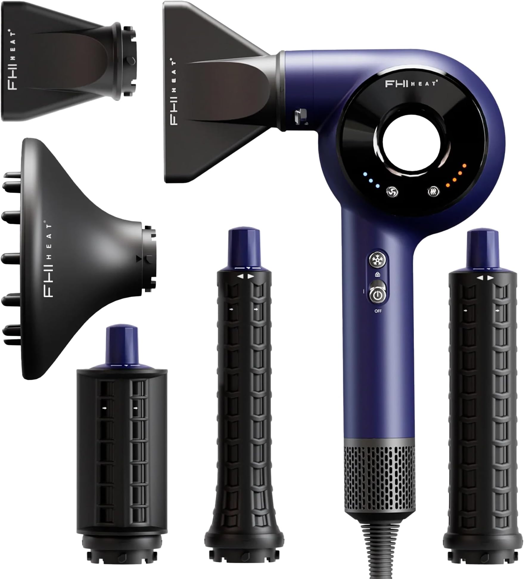 The VersaSphere Pro Air 6-in-1 Multi-Styler Professional Hair Dryer with Diffuser