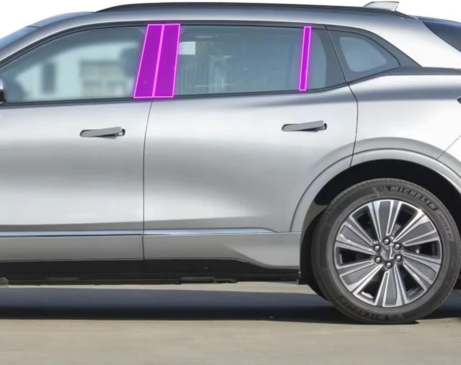 FCYADDQCar Exterior Car B C Window Pillar Anti-Scratch TPU Protective Film Anti-Scratch Repair Film PPF refit,for Buick Electra 5 2023