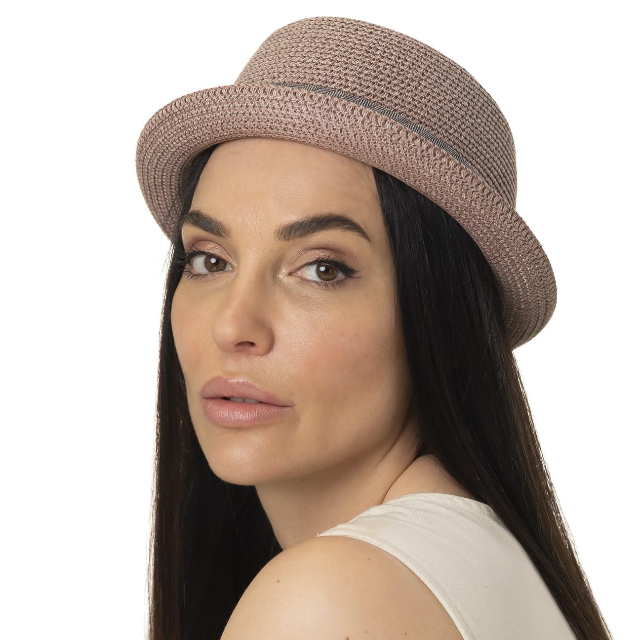 Stetson Robstown Toyo Sombrero Pork pie Multicolor Unisex Primavera Verano