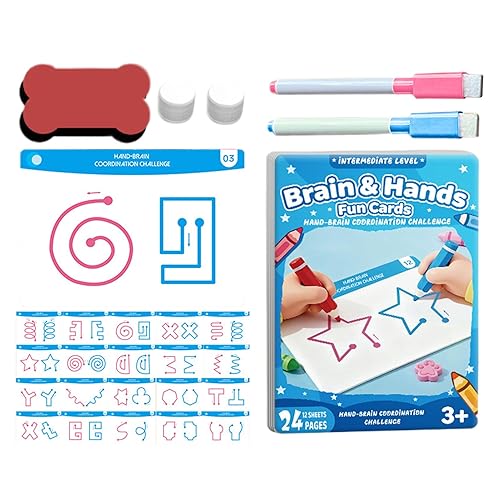 Jeu de cartes d'entraînement cérébral - Jouet éducatif pour la