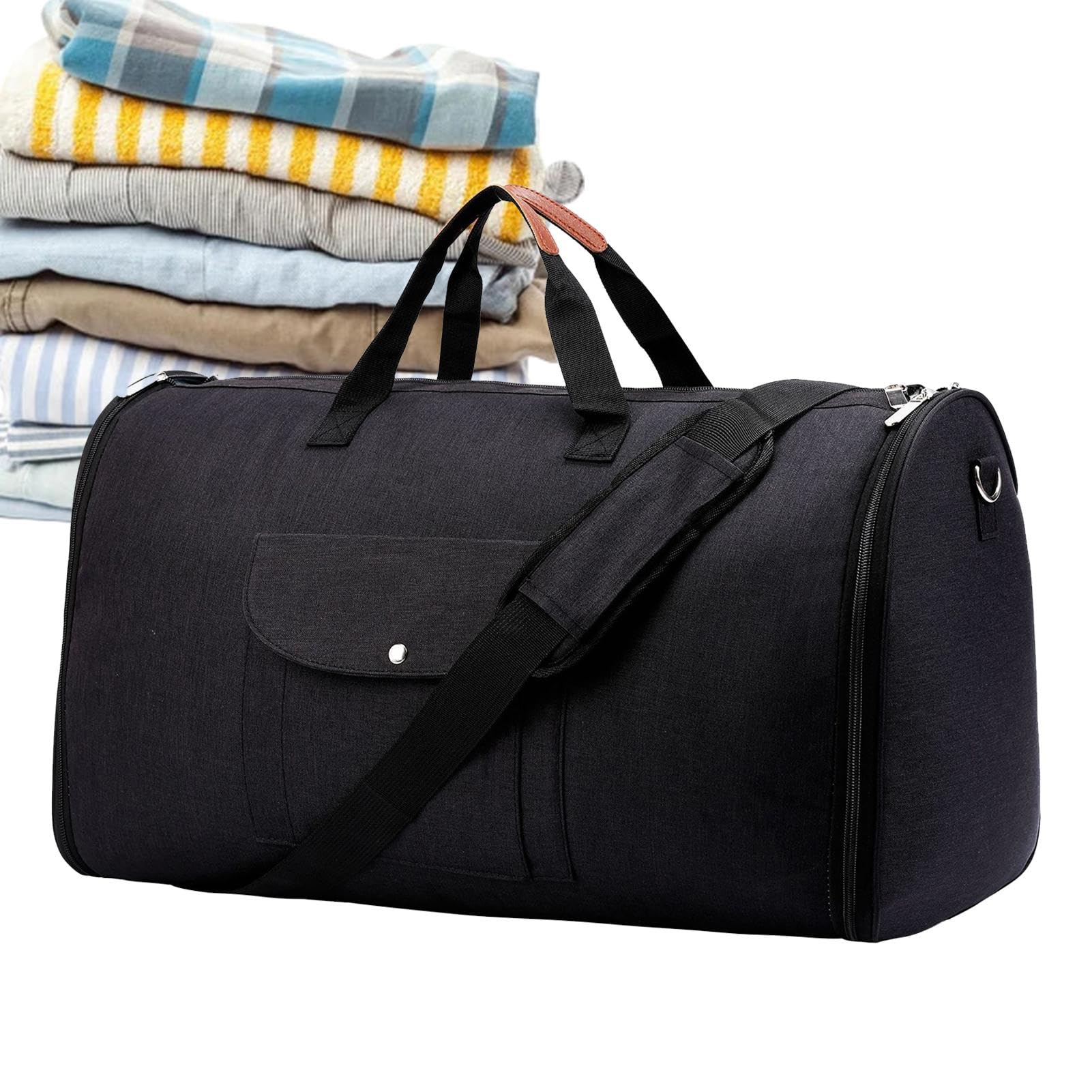 portatrajes convertibles para viajes, petate para ropa - Bolsa de noche 2