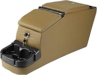 Vista 10 de Consola del centro de bloqueo de Rampage, Estándar, Denim Black