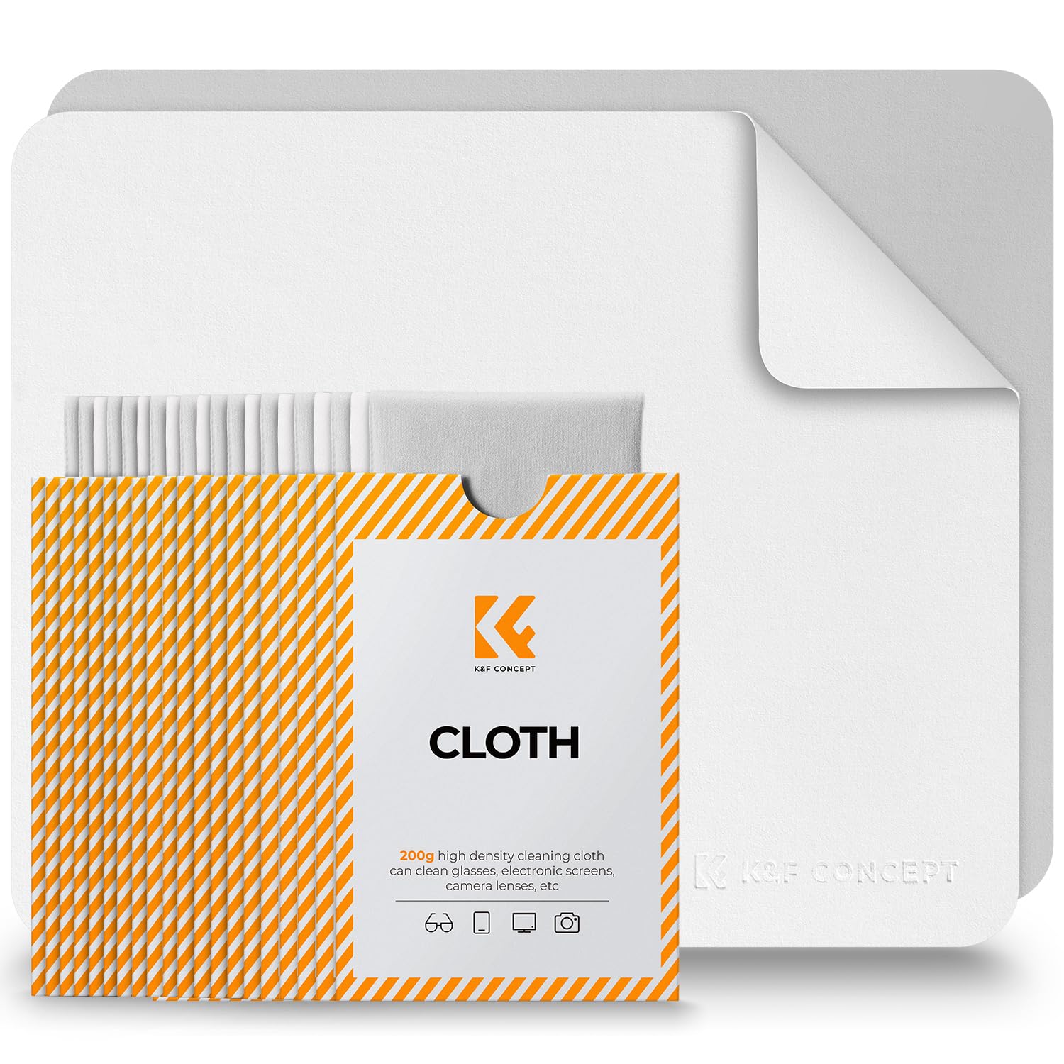 Lens-Aid Panno Microfibra 20×20 Cm Con Custodia & Moschettone - Foto 13