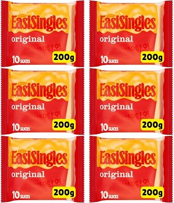 Cheese slices Individually wrapped 6 x 200g