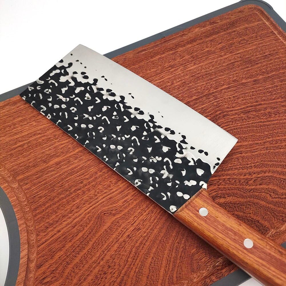 Meat Cleaver Knife, Hammer Forging Cutting Knife Household Commercial