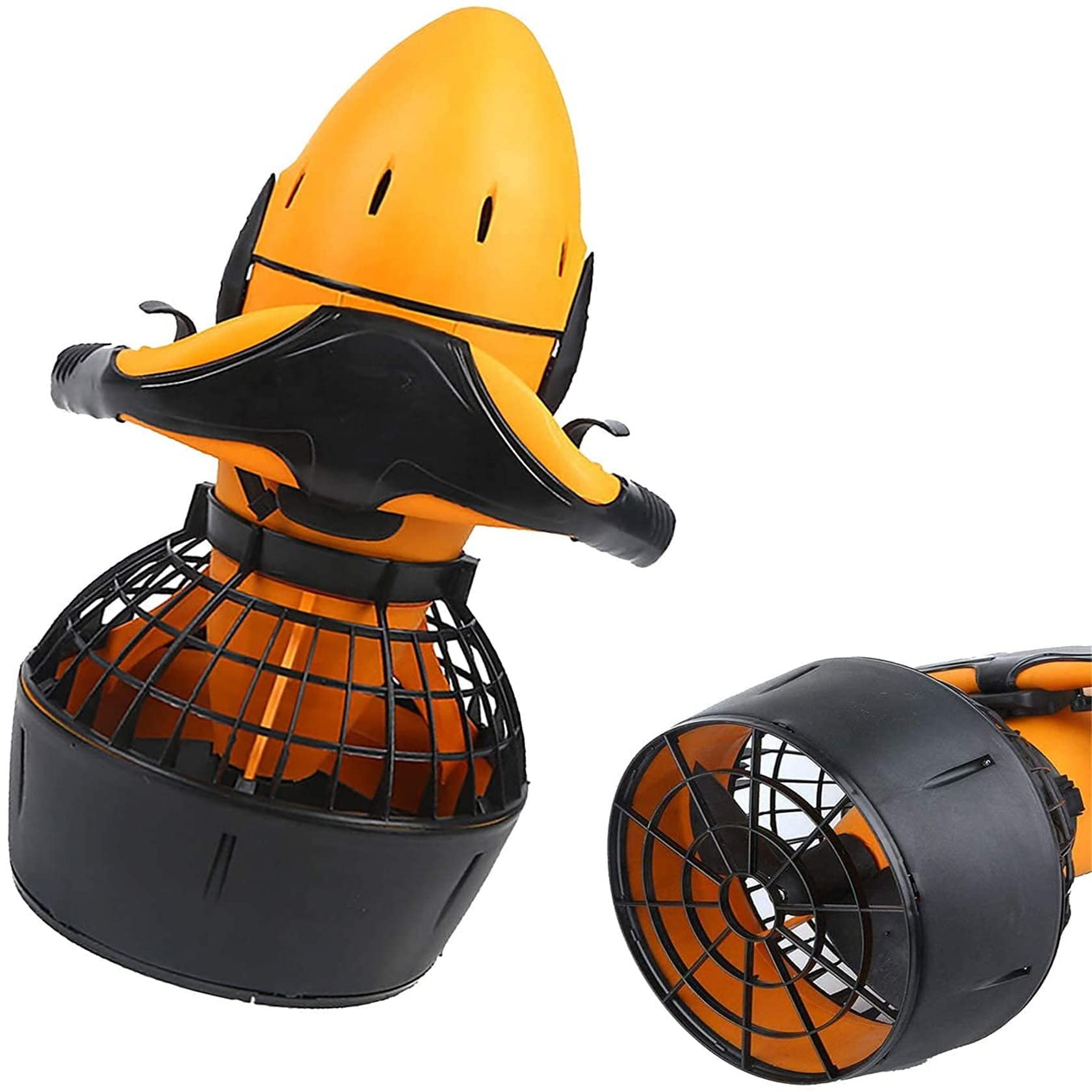 HUMNZR 300w Underwater Booster, Underwater Sea Scooter, 3.7mph Waterproof Dual Speed Underwater Propeller, Explorer,Not Include Battery