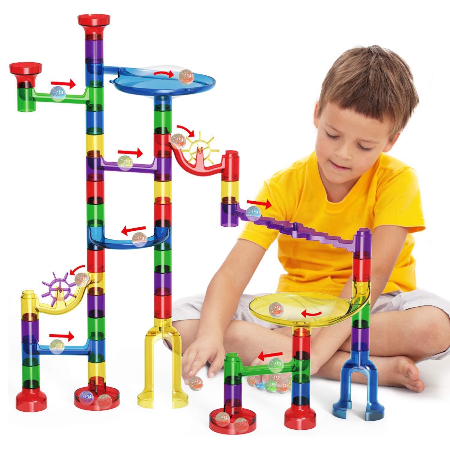 Buy LOYO Marble Run Toy, Marble Runs STEM Educational Learning Toy