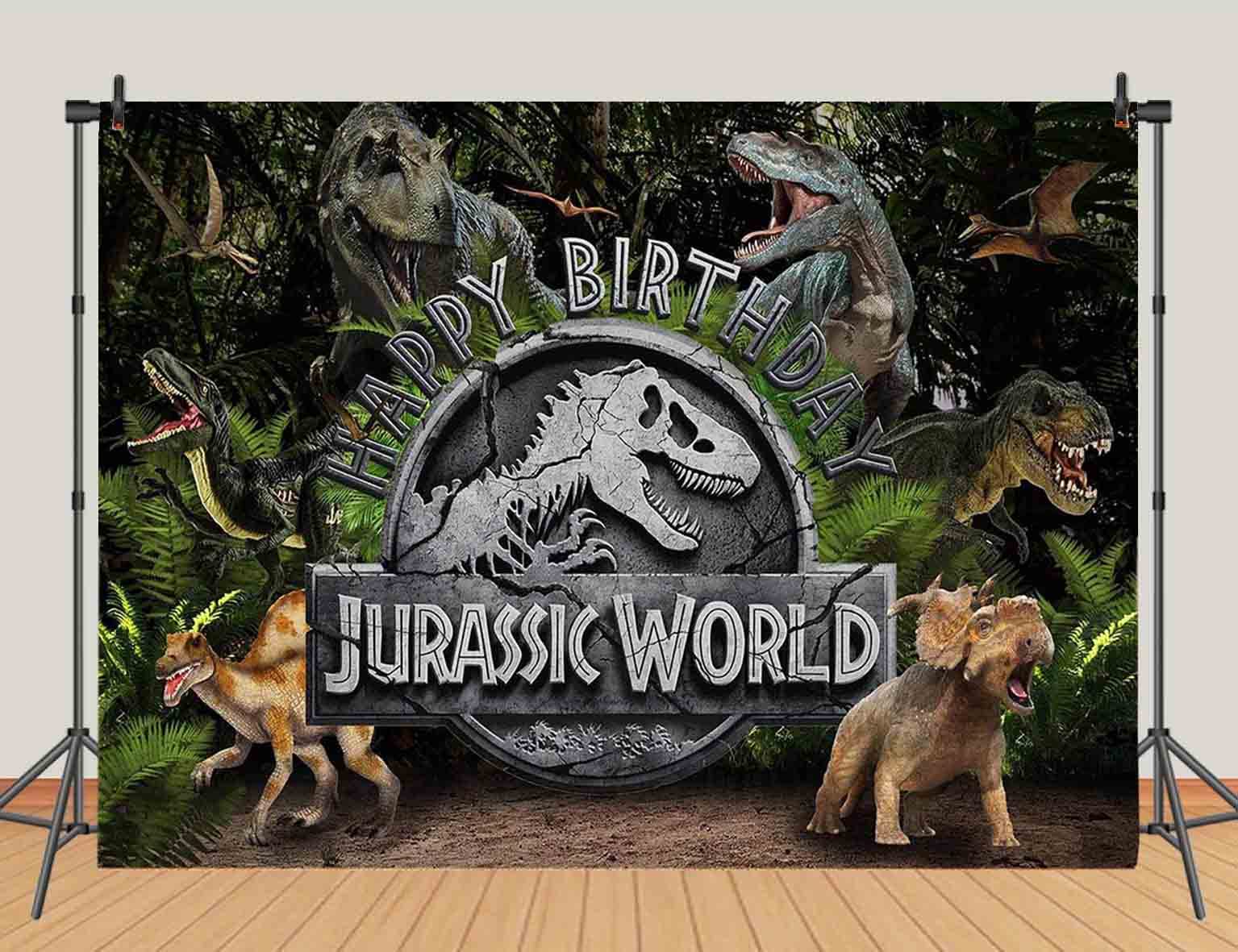 Buy 7x5ft 3D Dinosaur Jurassic World Photography Background Jungle