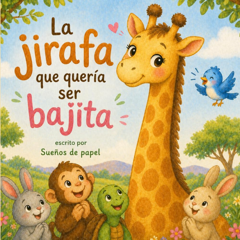 La jirafa que quería ser bajita