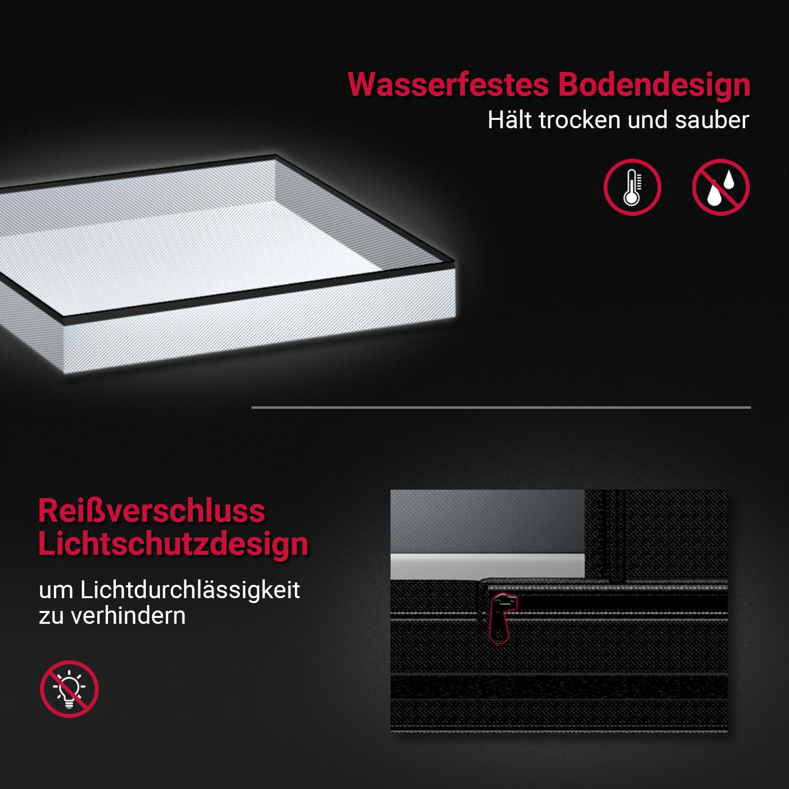Growzelt 60x60x160 cm Pro Indoor Growtent Transparente Schicht Design Reflektierende Mylar 1680D Oxford Zuchtzelt für Hydrokulturen