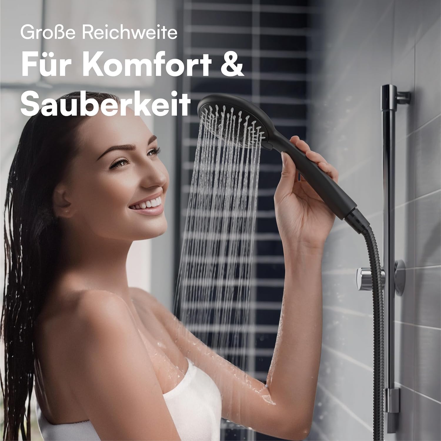 Zuhanyfej teljes nézet