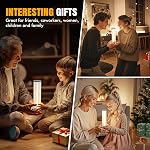 Indoor Outdoor Table Lamp Cordless,Rechargeable Battery Powered Lamp 3-Mode Touch Dimmable,IP54 Waterproof Portable Lamp for Bedside Reading,Patio Grill,Gazebo Party,Camping (Gray, 1 PCS)