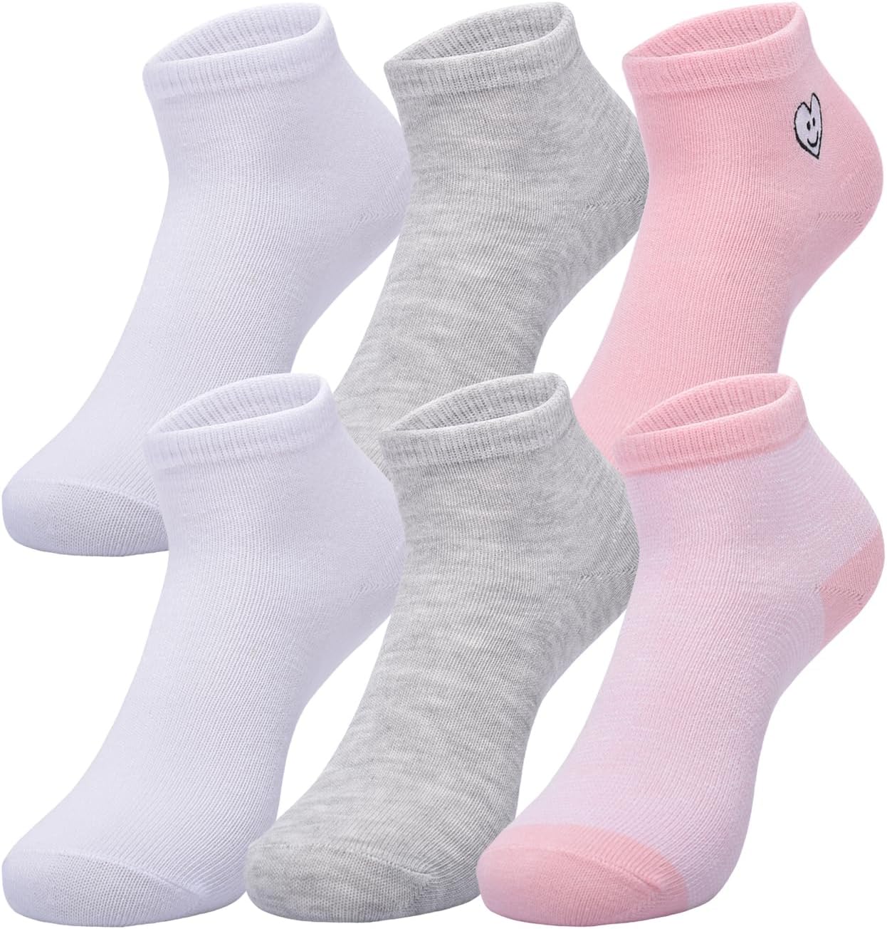 GAP Girls' Quarter Crew Soft & Stretchy Socks (Multi-Pack)