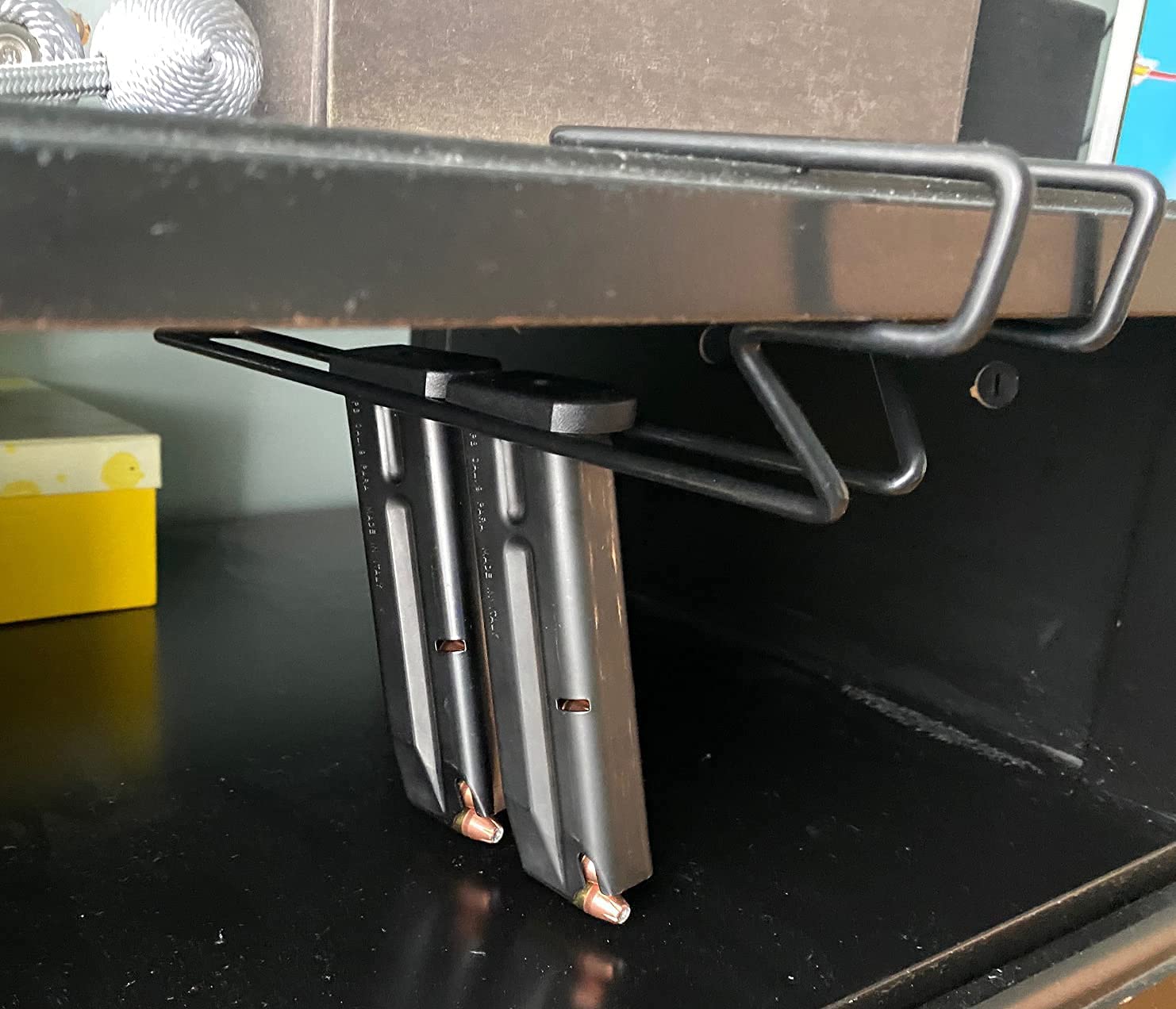 E-ONSALE Universal Handgun Pistol/Rifle Magazine Hanger Holder (1 Hanger)