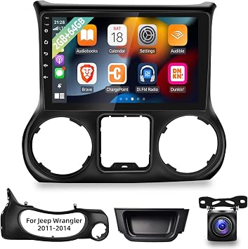 2+64G Android Car Radio for Jeep Wrangler 2011 2012 2013 2014
