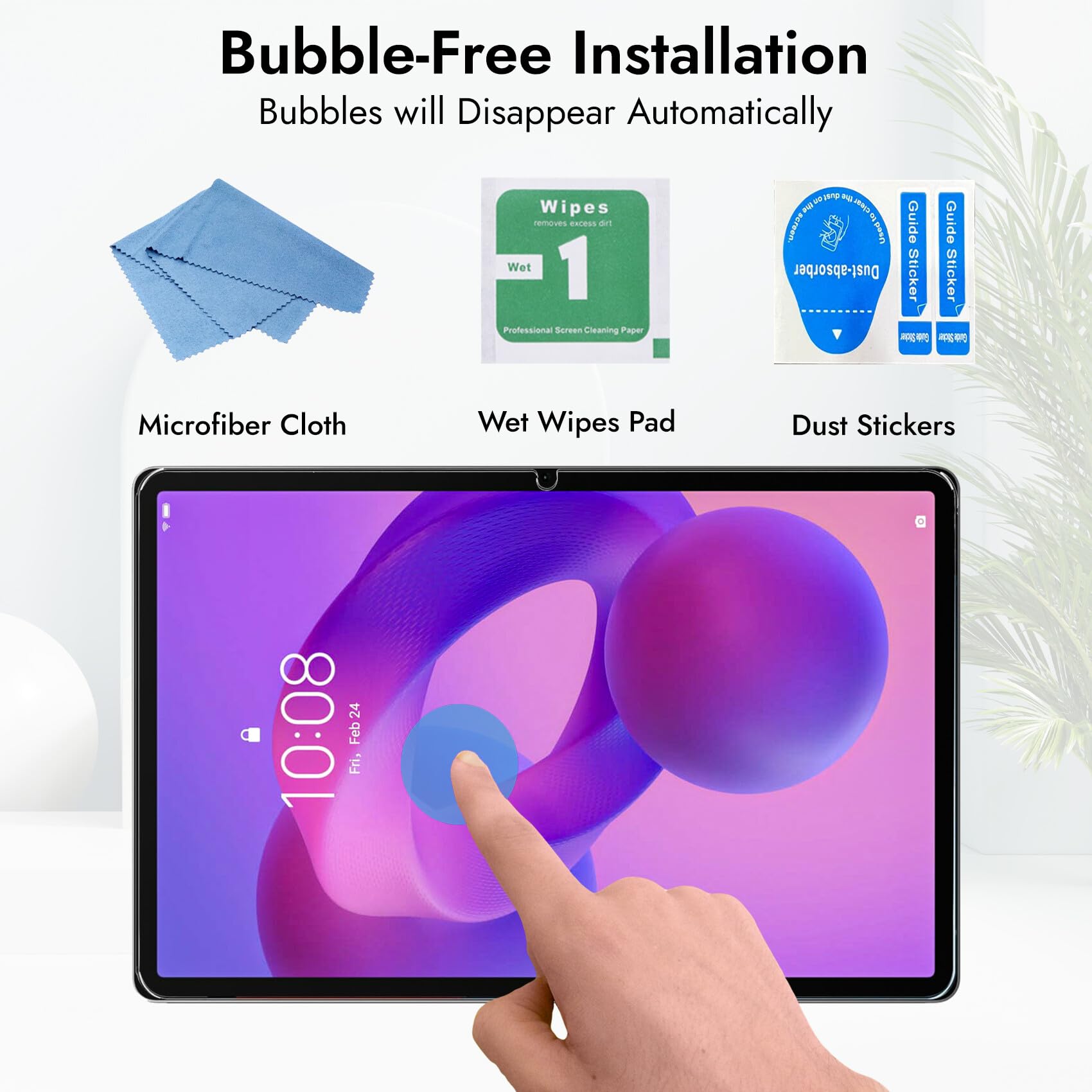 Robustrion Tempered Glass for Lenovo Idea Tab 11" Screen Protector, 1 Pack — Amazon image 4