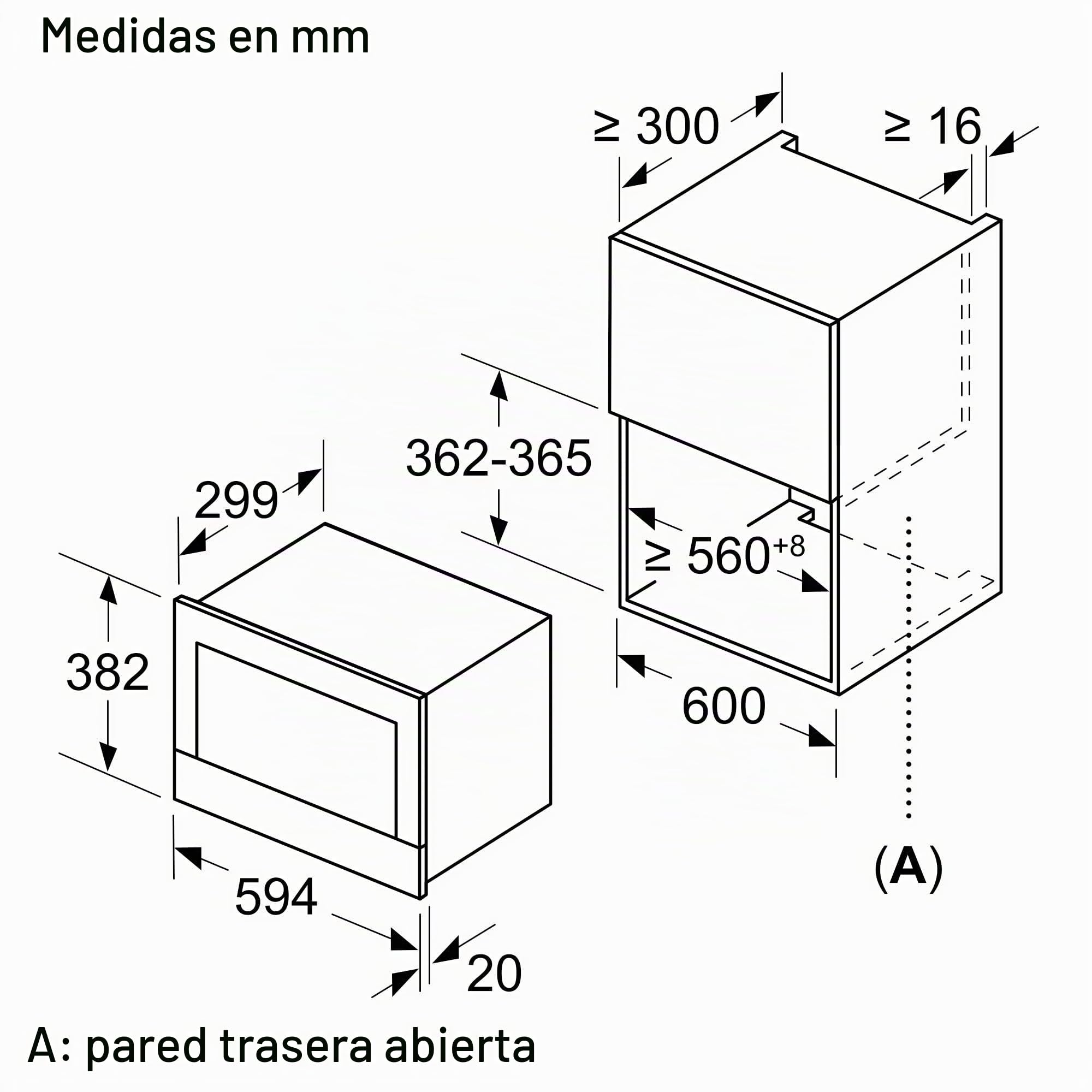 Bosch BFL634GS1 Microondas, Acero inoxidable