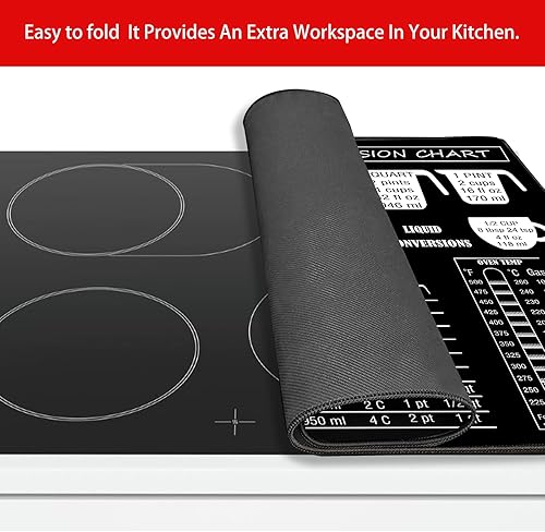 Miniatura 9 de Cubierta para estufa eléctrica, cubierta superior de vidrio para estufa eléctrica, cubierta superior plana de goma natural, revestimiento