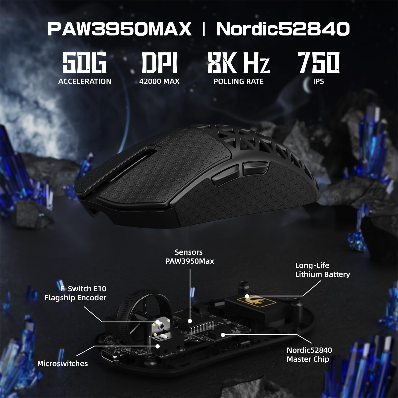 M4 Mouse Black & Tape