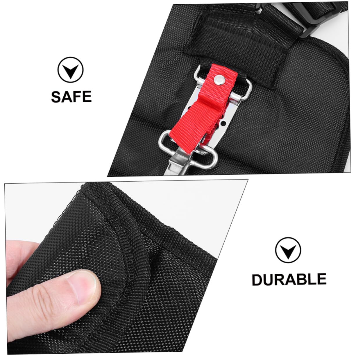 HEMOTON 2pezzi Cinghia per Decespugliatore con Imbracatura Padded per Comfort Ottimale del Accessorio Professionale per Giardinaggio e Manutenzione del
