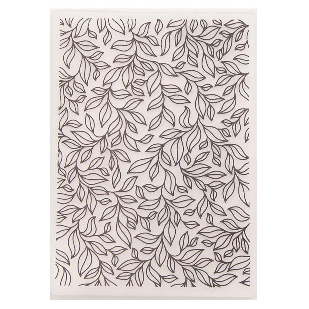 Ogquaton Embossing Folder Template Diy Scrapbooking Plastic Flower For Album Card Creative And Useful