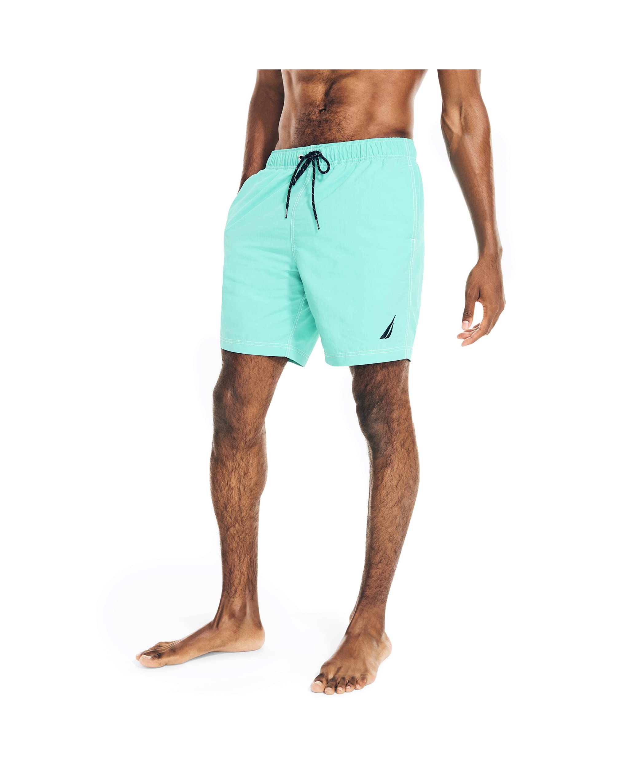 Men's Standard 8" Solid Quick-Dry Swim Short