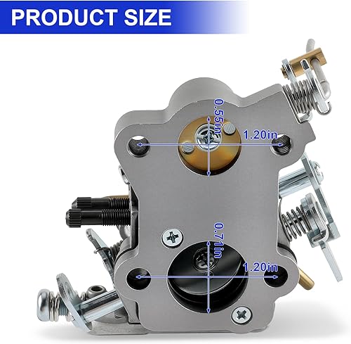 Miniatura 4 de Carburador C1M-W26 para motosierra Poulan Pro PP4218 PP4218A