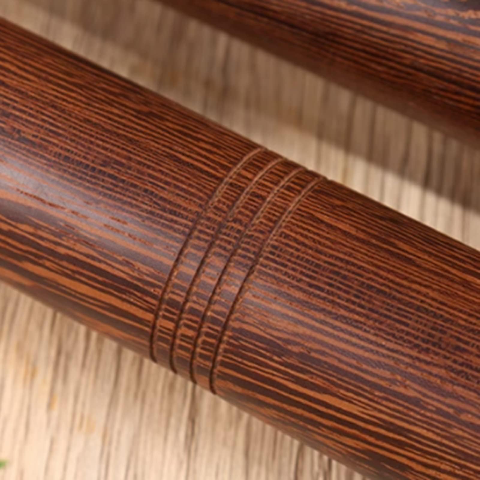 SenhE Bâton de Fitness Tai Chi, Règle de Tai Chi en Bois, Bâton de Posture Martiale Qigong Portable, Bâton de Taiji Kungfu Bang équipement d'exercice Lent