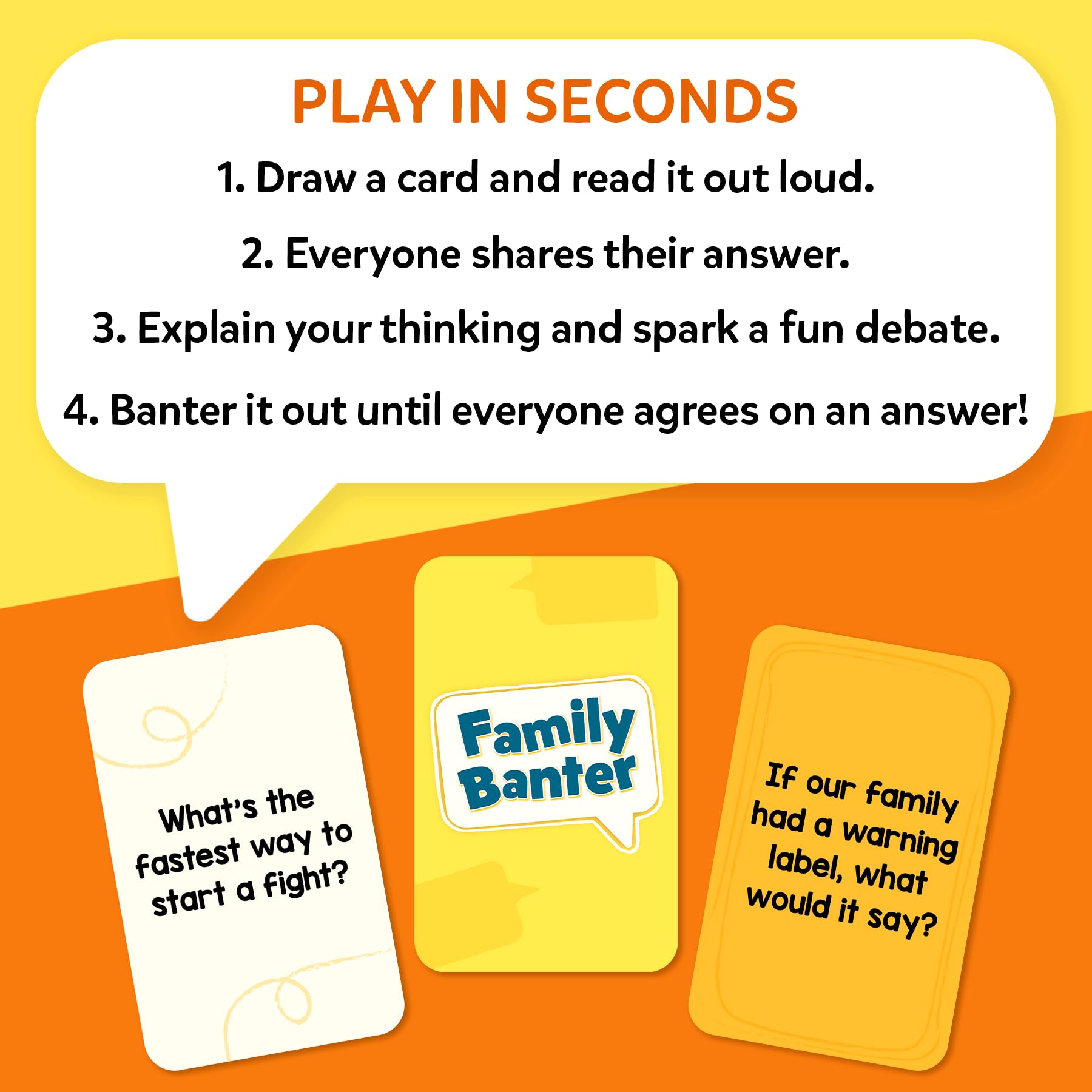 Family Banter Card Game – Fun Conversation Game for Family Game Night 2