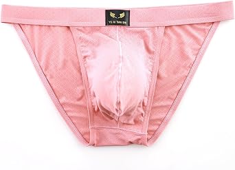 Men's Bikini Underwear Low Rise Briefs Classic Stretchy Hip Underpants Sexy Bulge Enhancing Panties Body Tanga Pants